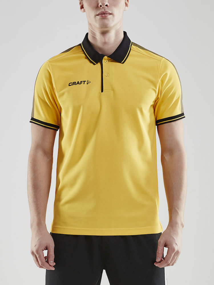 Pro Control Poloshirt M yellow/black - 1