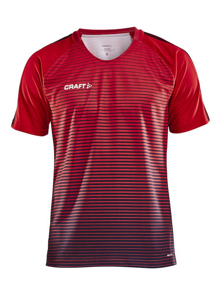Pro Control Stripe Jersey M bright red/navy - 0