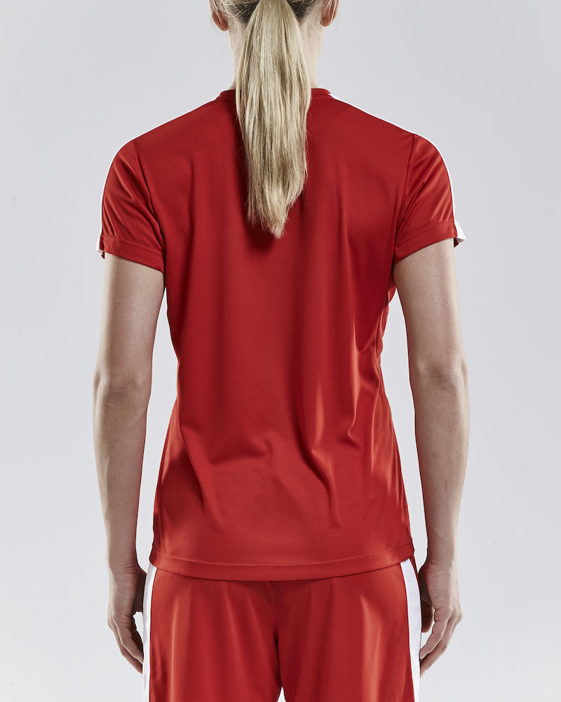 PROGRESS Jersey Contrast WMN bright red - 2