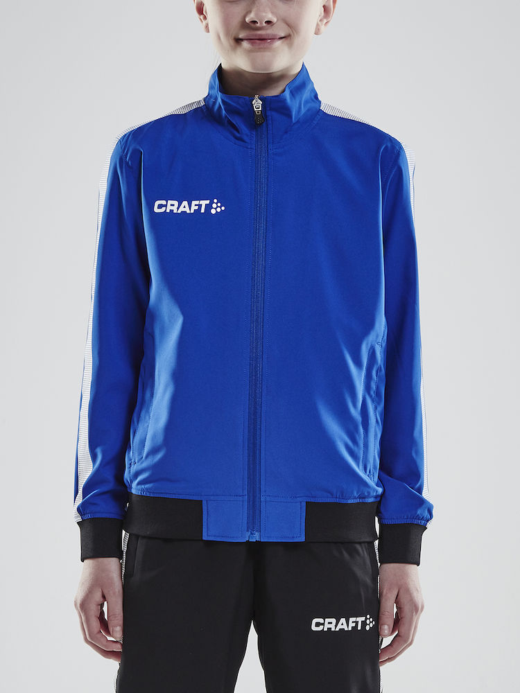 Pro Control Woven Jacket Jr cobalt - 0