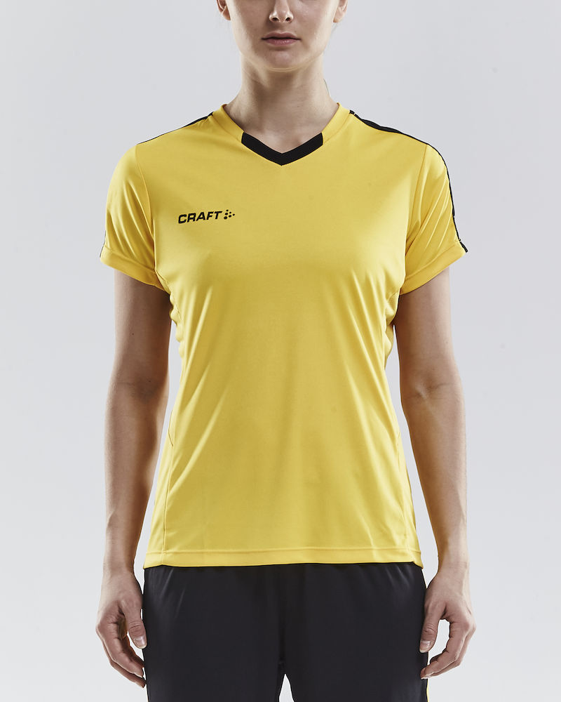 PROGRESS Jersey Contrast WMN yellow - 1