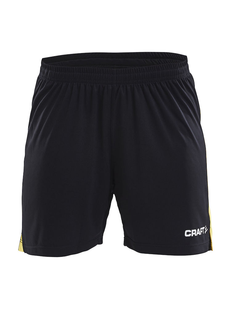PROGRESS Short Contrast WMN black/yellow - 0