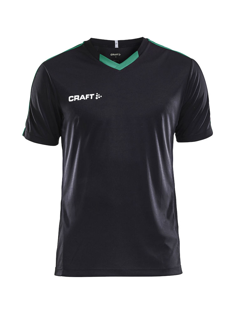 PROGRESS Jersey Contrast Men black/team green - 0