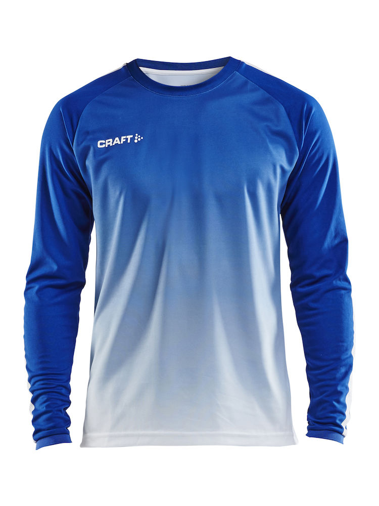 Pro Control Fade Jersey LS M cobolt/white - 0