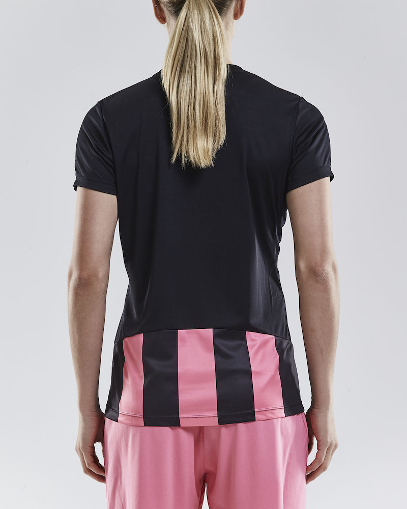 PROGRESS Jersey Stripe WMN black/pop - 2