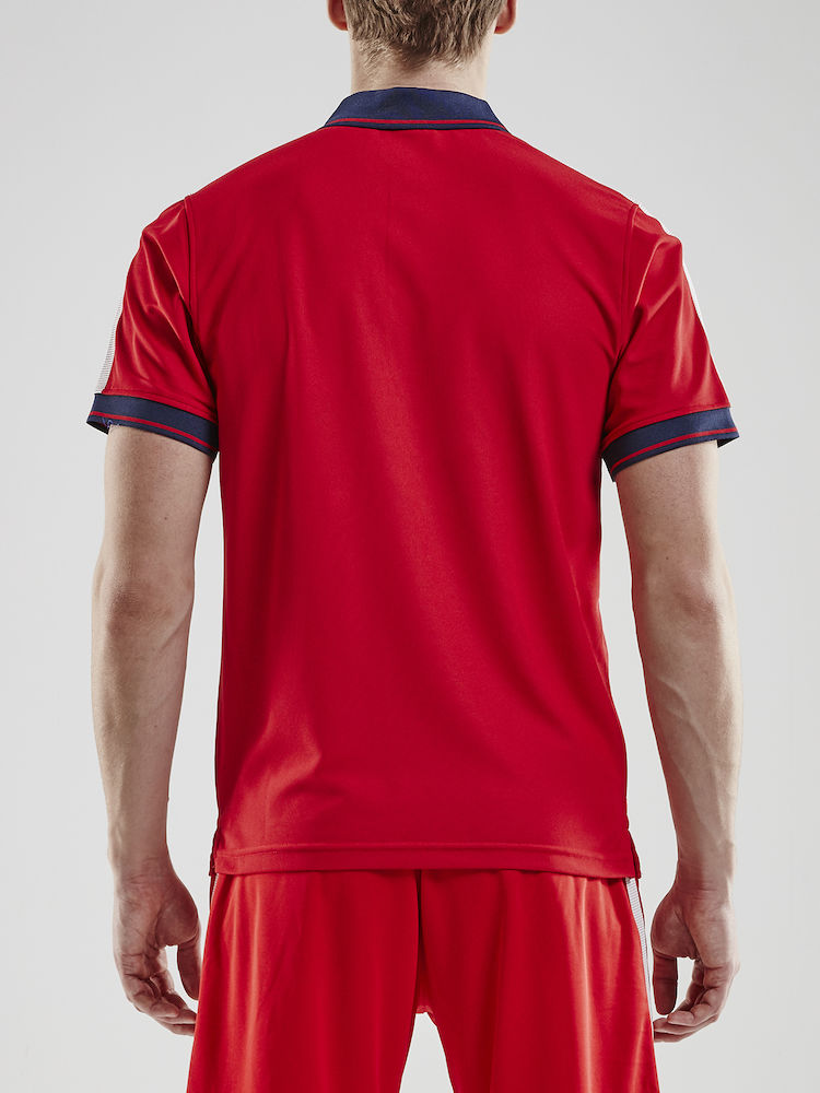 Pro Control Poloshirt M bright red/navy - 2