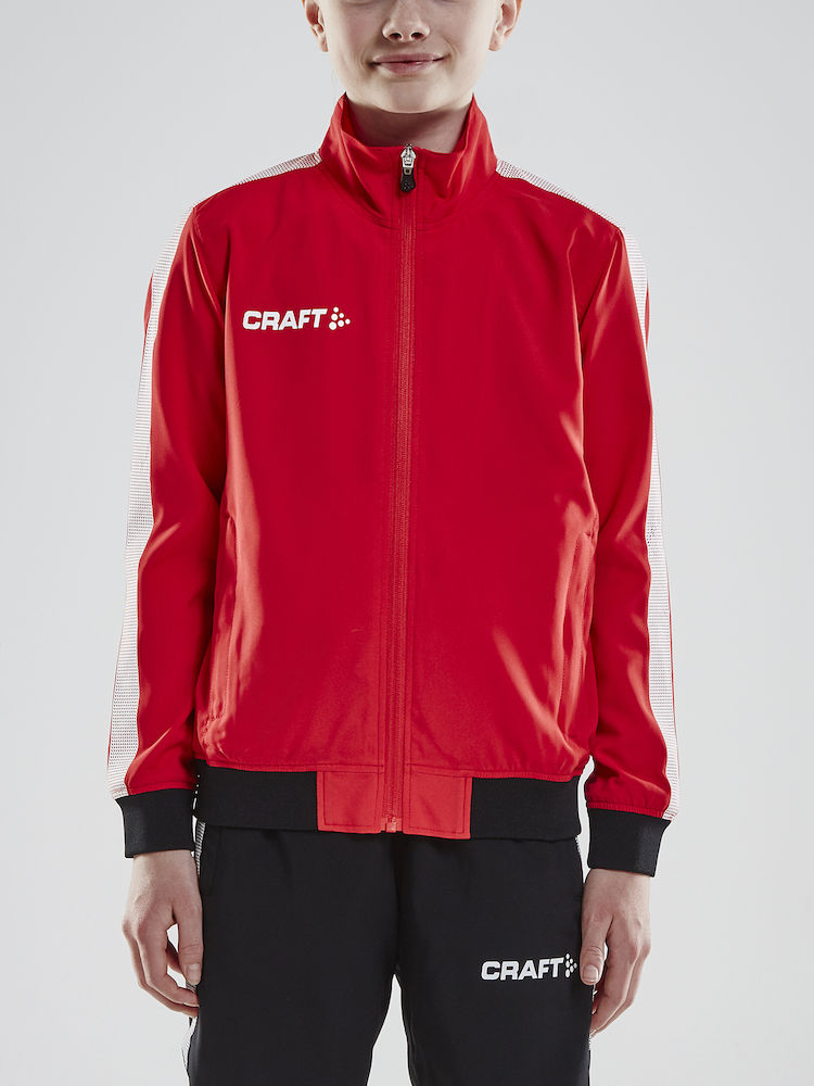 Pro Control Woven Jacket Jr bright red - 0