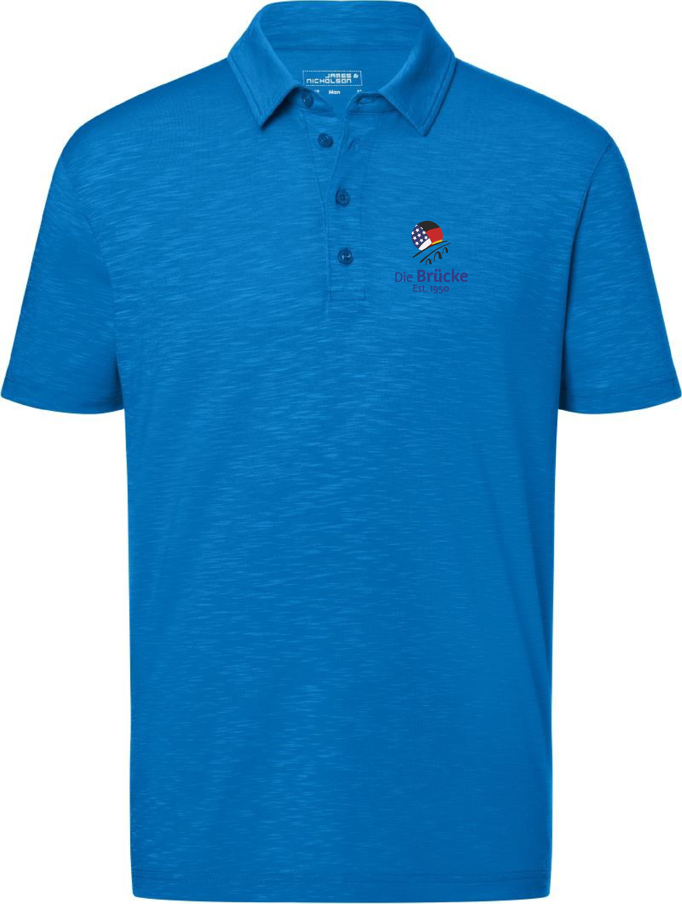 Herren Poloshirt " Die Brücke"