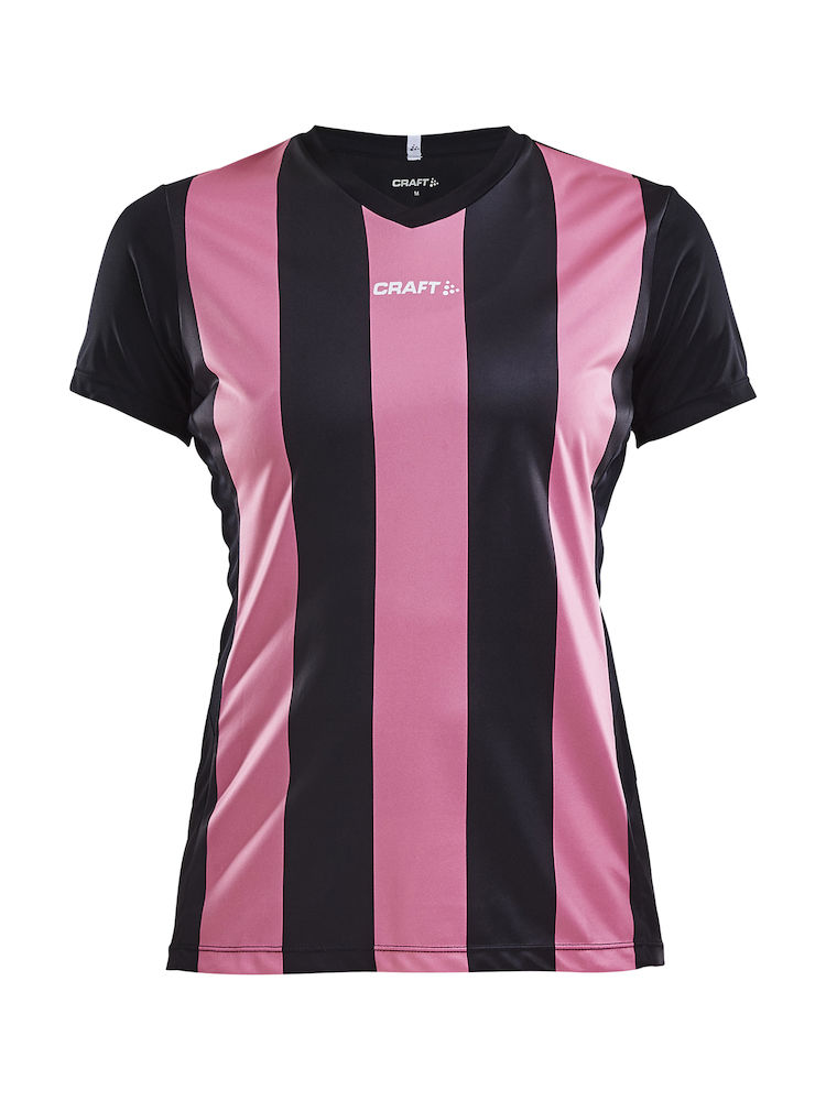 PROGRESS Jersey Stripe WMN black/pop - 0