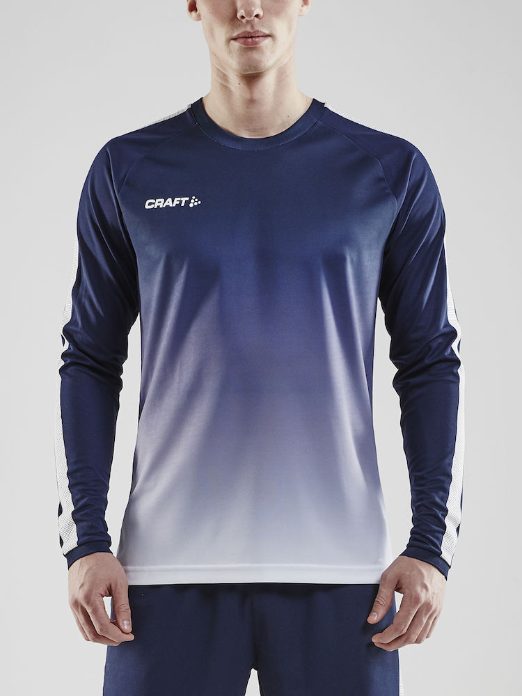 Pro Control Fade Jersey LS M navy/white - 1