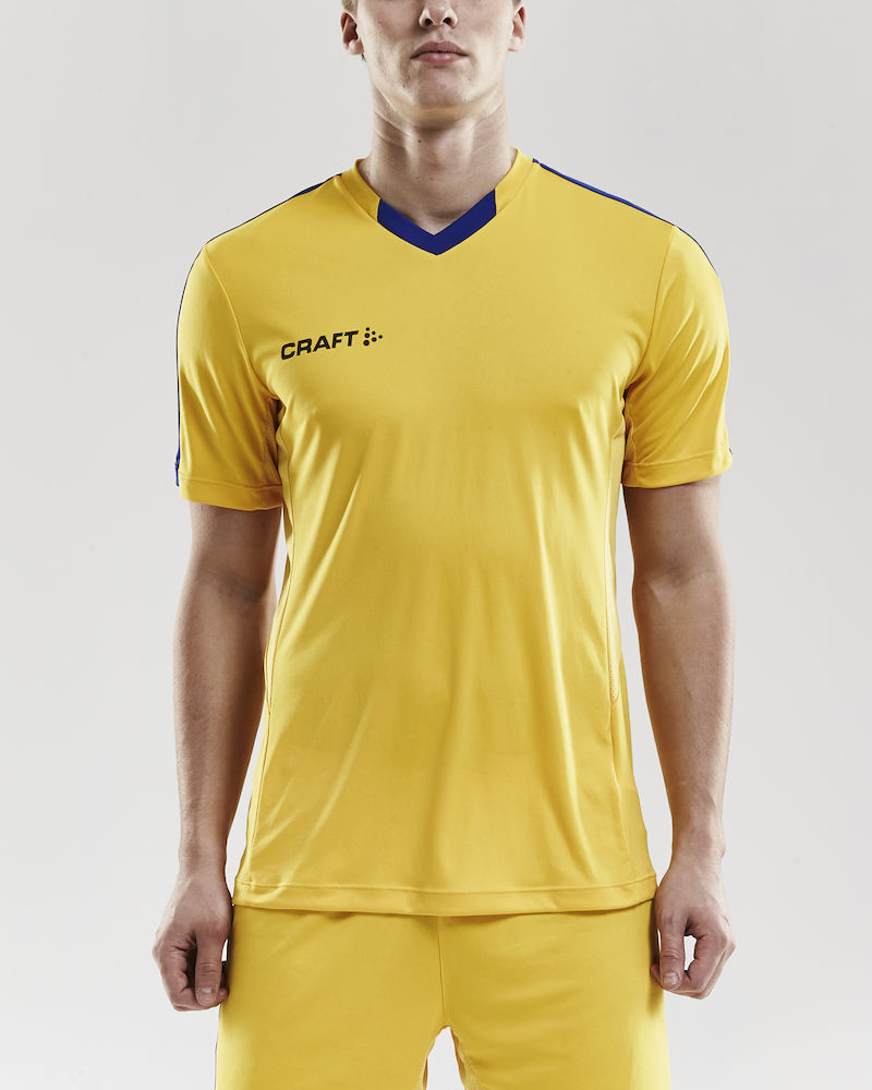 PROGRESS Jersey Contrast Men sweden yellow/club cobolt - 1