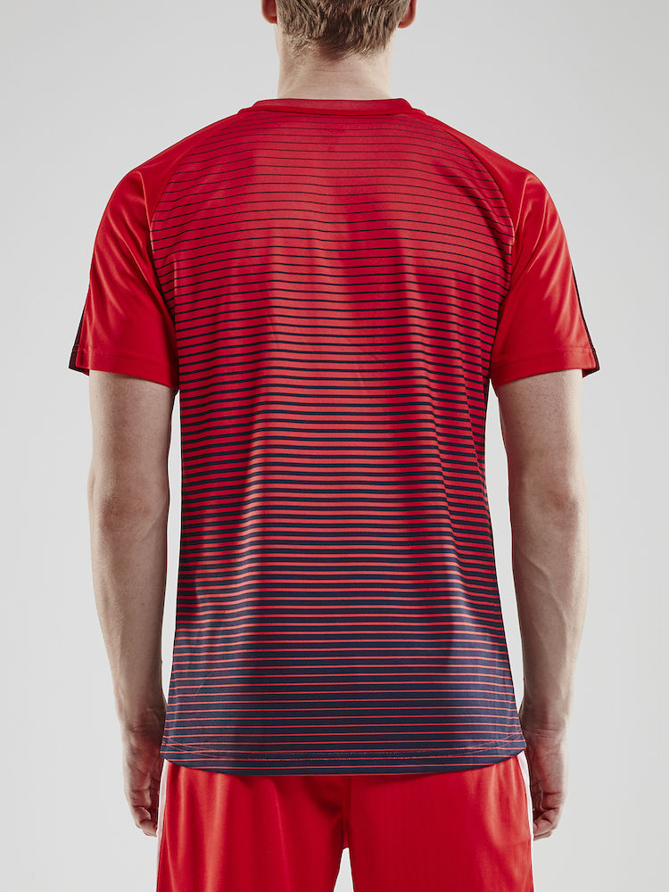 Pro Control Stripe Jersey M bright red/navy - 2