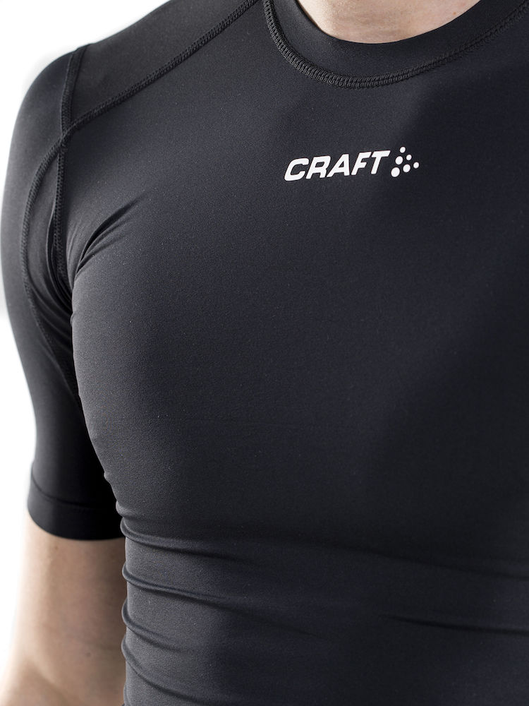 Pro Control Compression Tee Uni black - 3