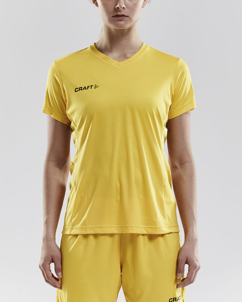 SQUAD Jersey Solid WMN yellow/black - 1