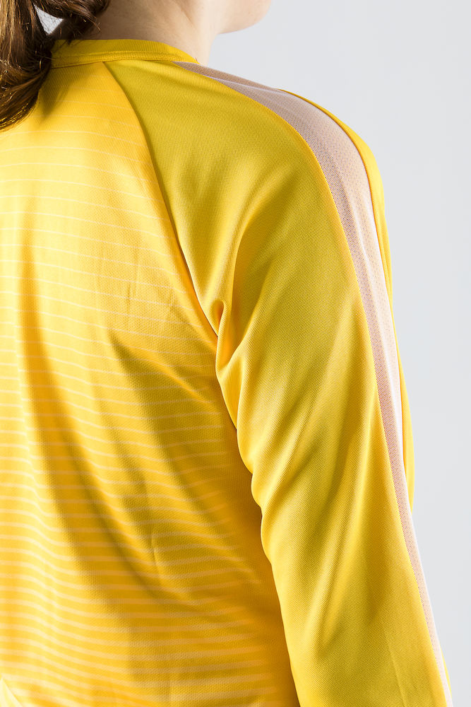 Pro Control Stripe Jersey LS W yellow/flumino - 5