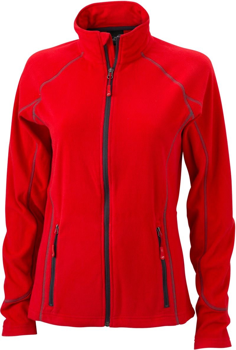 Damen Struktur Fleece Jacket