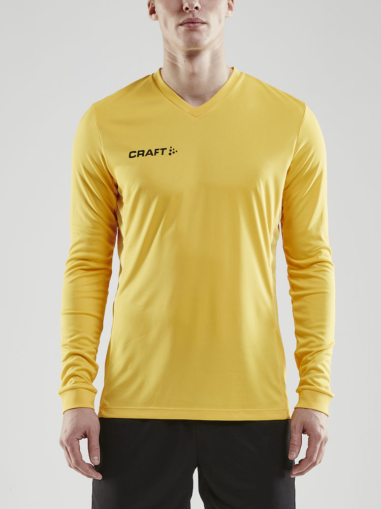 Squad Jersey Solid LS M yellow - 1