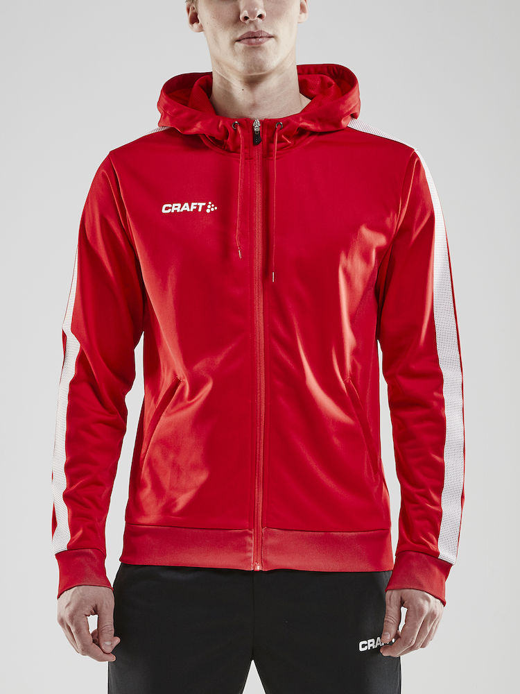Pro Control Hood Jacket M bright red/white - 1