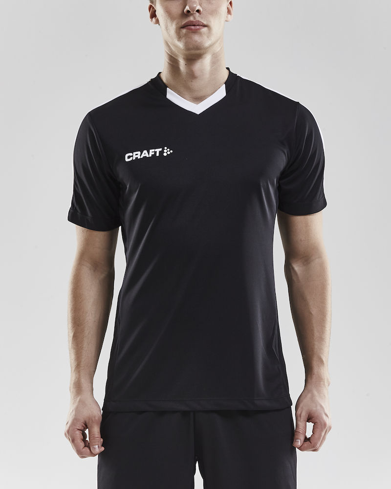 PROGRESS Jersey Contrast Men black/white - 2