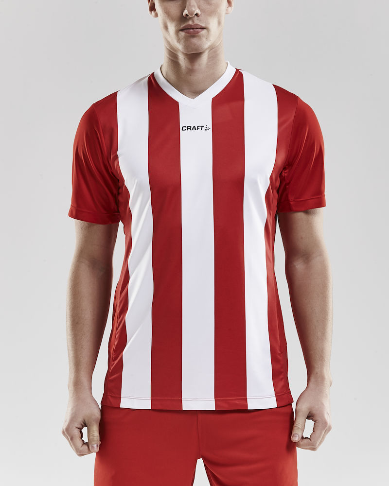 PROGRESS Jersey Stripe Men bright red/white - 1