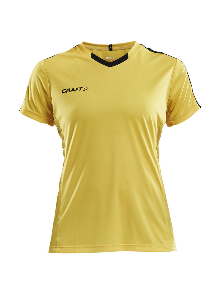 PROGRESS Jersey Contrast WMN yellow - 0