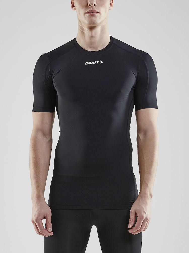 Pro Control Compression Tee Uni black - 1