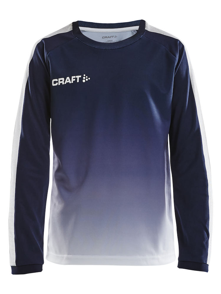 Pro Control Fade Jersey LS Jr navy/white - 0