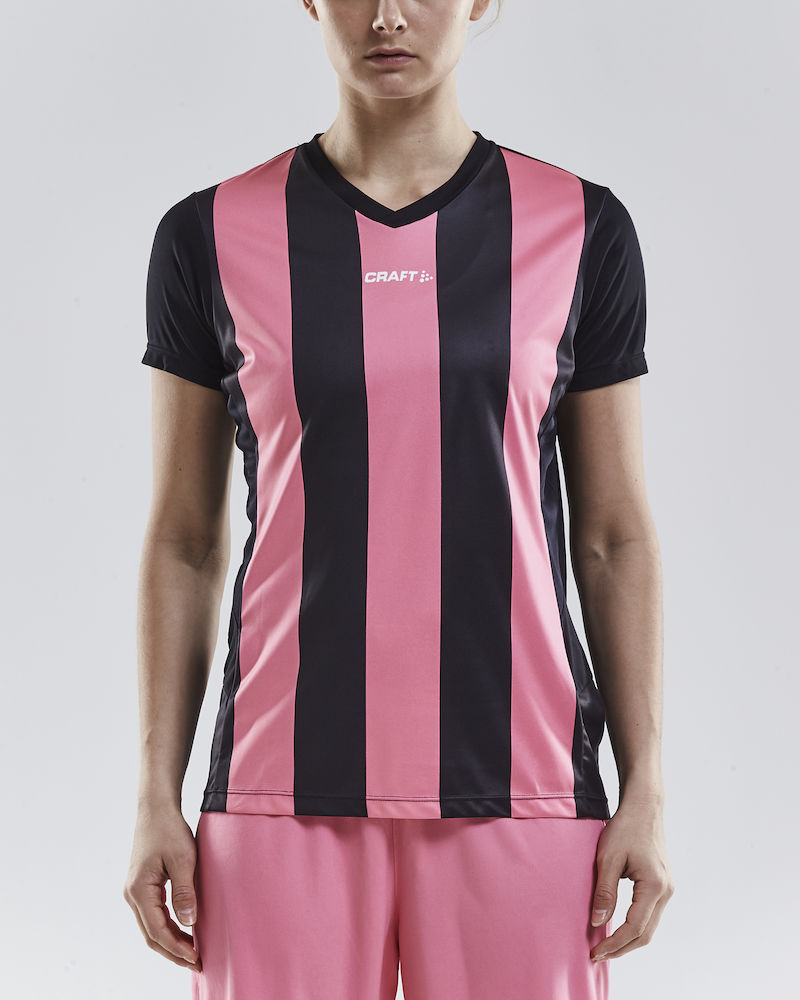 PROGRESS Jersey Stripe WMN black/pop - 1