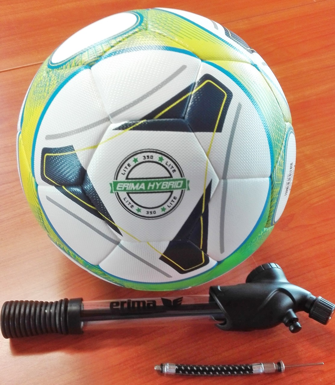 Cawila Ballpumpe Aluminium PRO - Doppelhub Handpumpe Für Fußball, Volleyball & Mehr